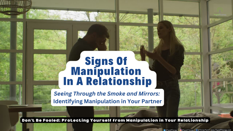 Signs Of Manipulation In A Relationship