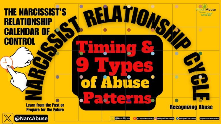 Narcissistic Patterns, Timings, and Abuse Cycle